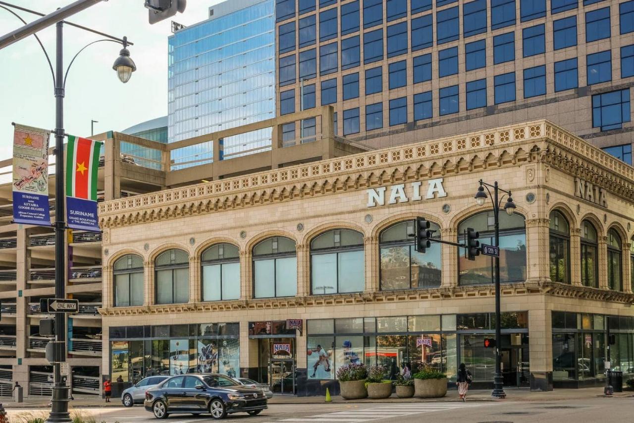 Frontdesk The Grand Apts Downtown Kansas City Exterior foto